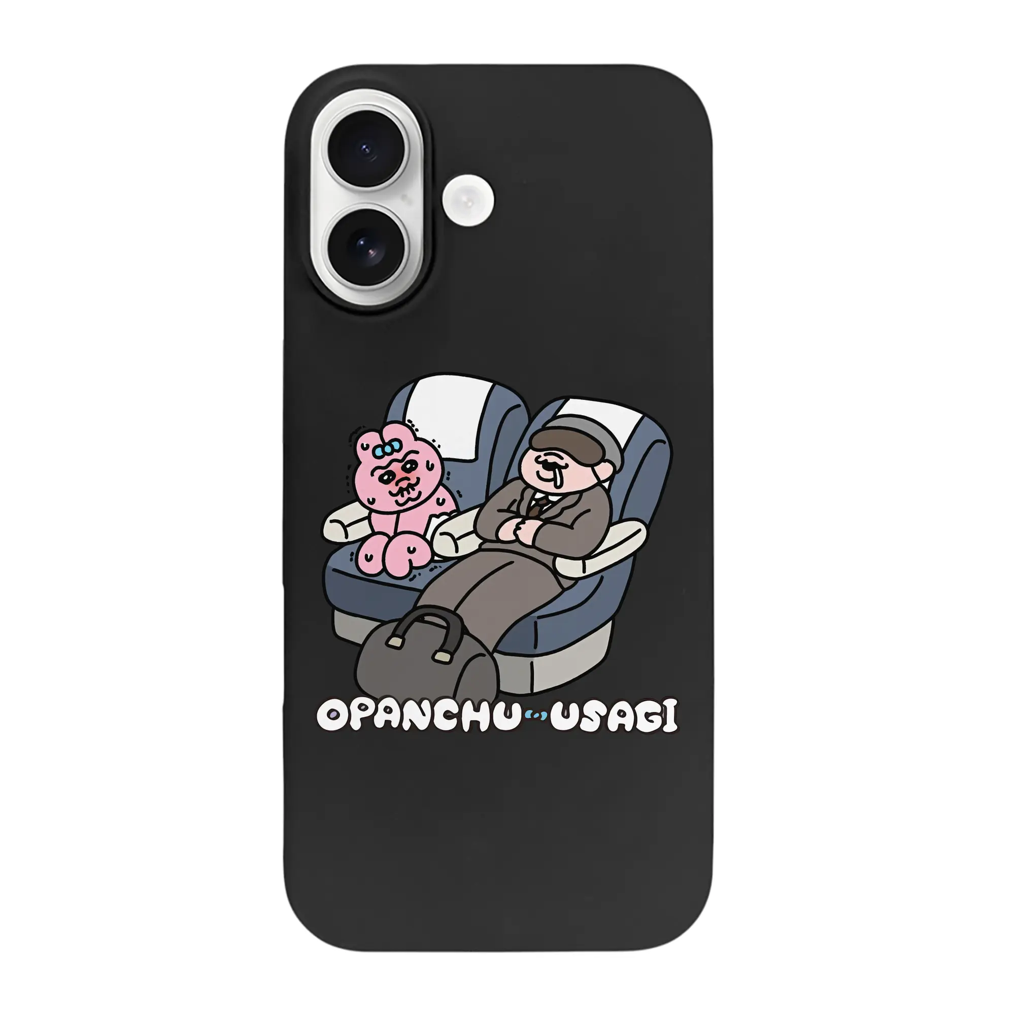 おぱんちゅうさぎ グッズ おぱんちゅうさぎ - iPhone 17 シリーズ シリコンケース 薄型 耐衝撃 指紋防止 ソフトタッチカバー 精密フィット 傷防止 保護ケース iPhone 17/17 Air/17 Pro/17 Pro Max 対応